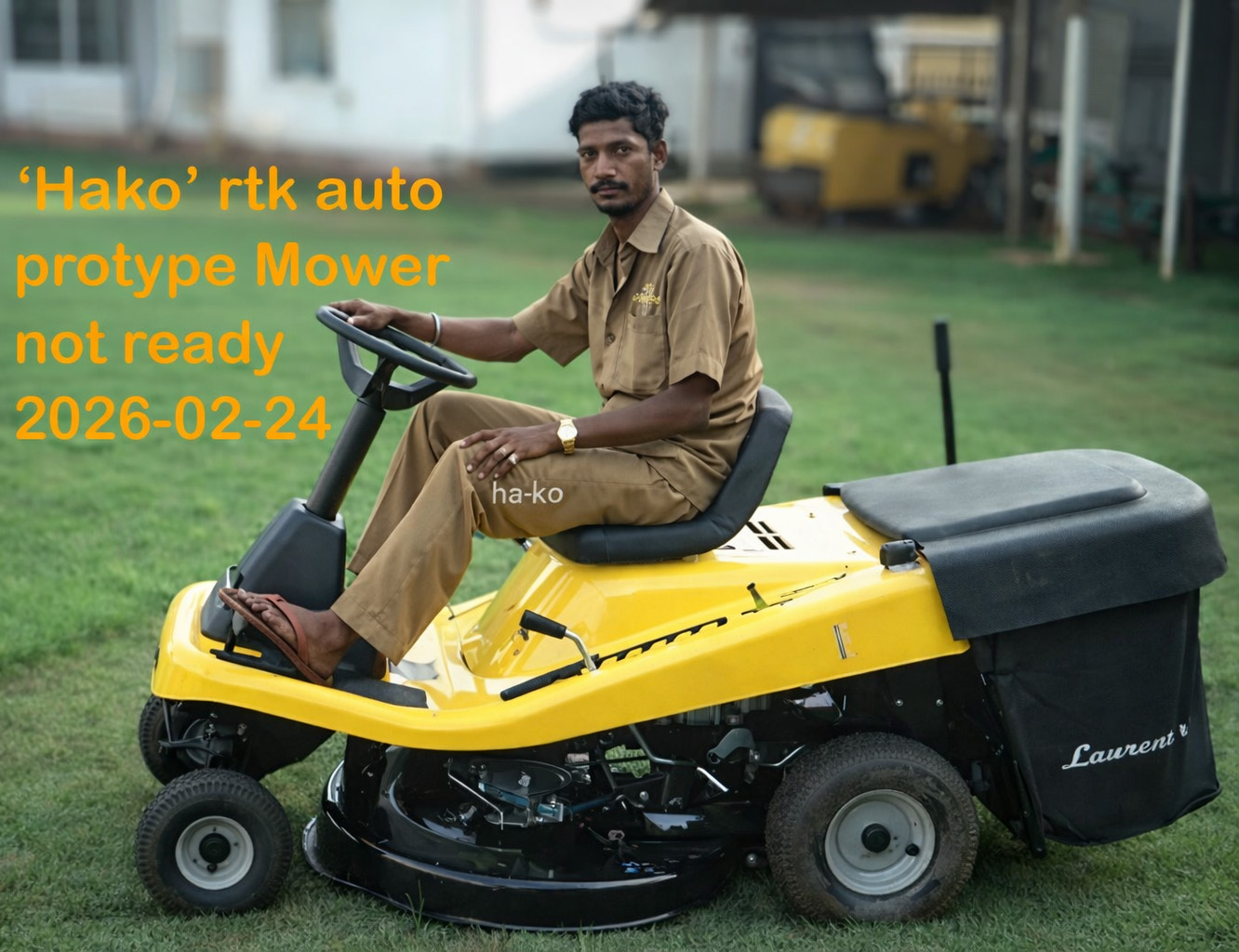 Hako Commercial Autonomous Grounds Unit